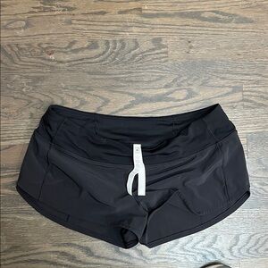 Lululemon Athletica Black Women's Athletic Shorts